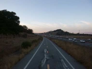 bike path by Olompali that gets you off the 101 shoulder